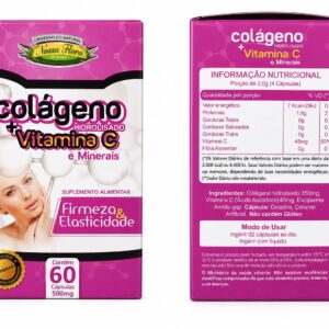 Colágeno Hidrolisado + Vitamina C / 500 mg